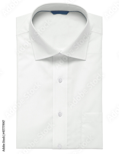 The combined white shirt & cuff on the white background © Dexto