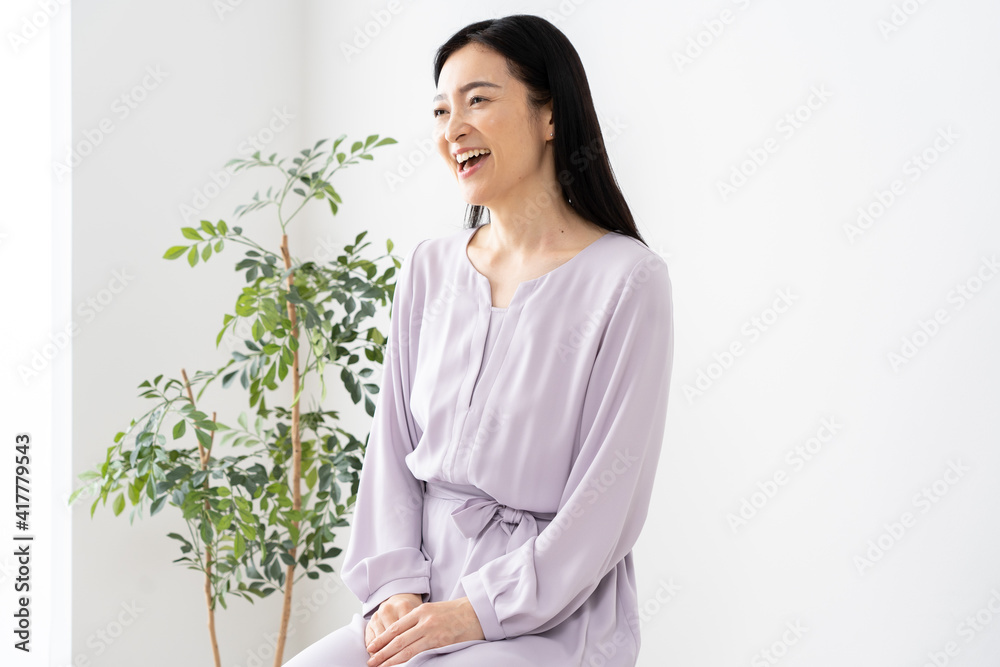 40代 ミドル 女性 ポートレート 40代 ミドル 女性 ポートレート
