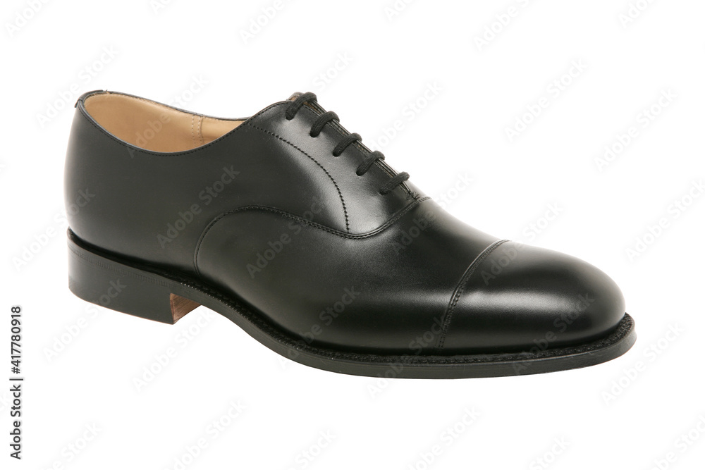 Male shoes isolated on the white background Male shoes isolated on the white background