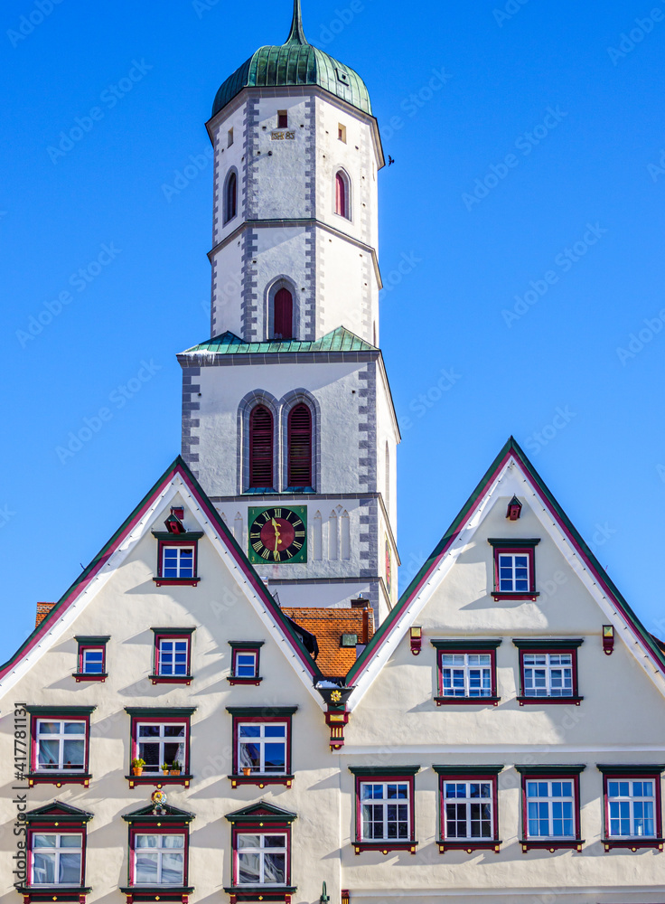 historic old town of Biberach an der Riss