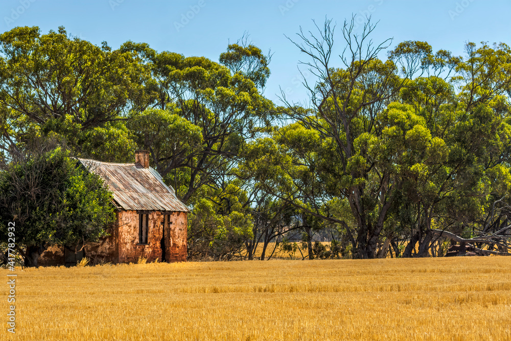 An abandoned farmhouse in Western Australia
