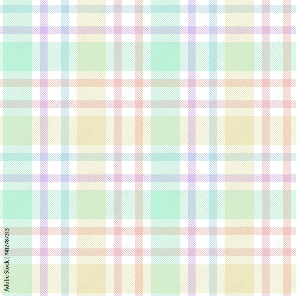 Rainbow Pastel Plaid textured Seamless Pattern Rainbow Pastel Plaid textured Seamless Pattern