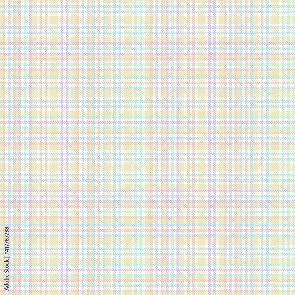 Rainbow Pastel Plaid textured Seamless Pattern Rainbow Pastel Plaid textured Seamless Pattern