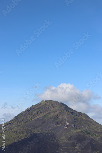 Breathtaking Mountain view from Mount Batur Bali Indonesia