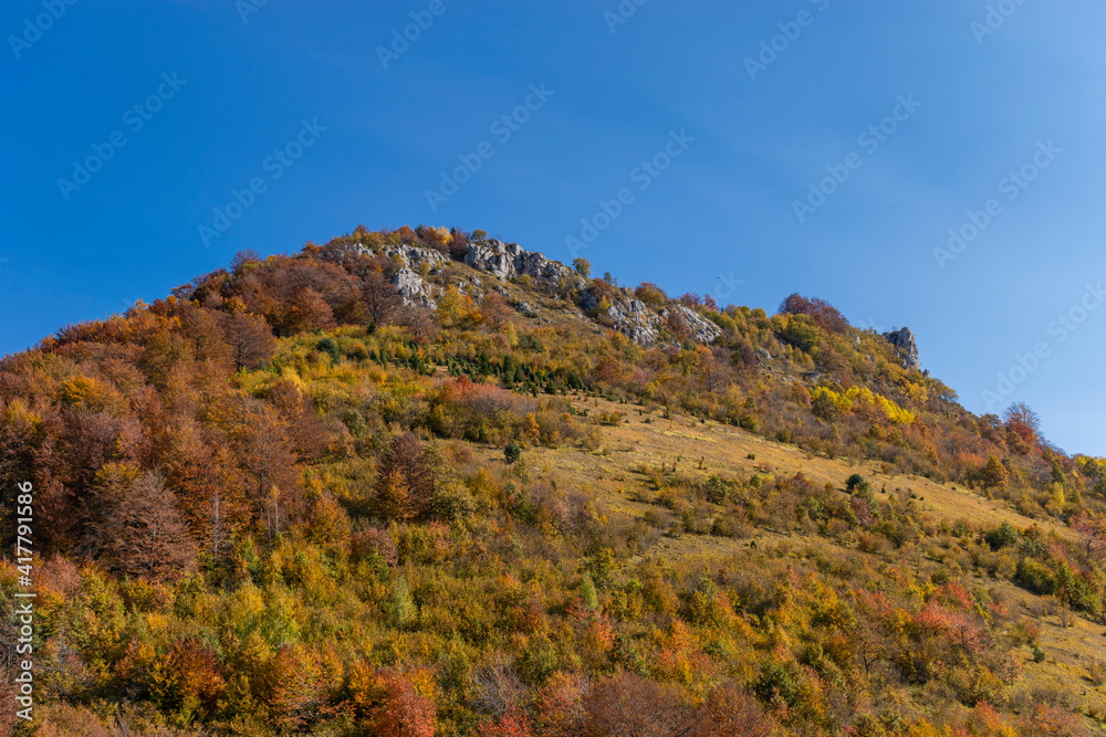 autumn in the mountains