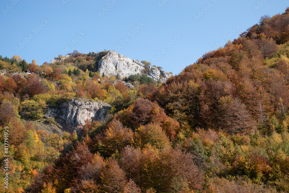 autumn in the mountains