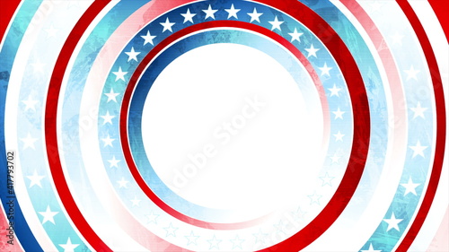 Grunge concept USA flag abstract background