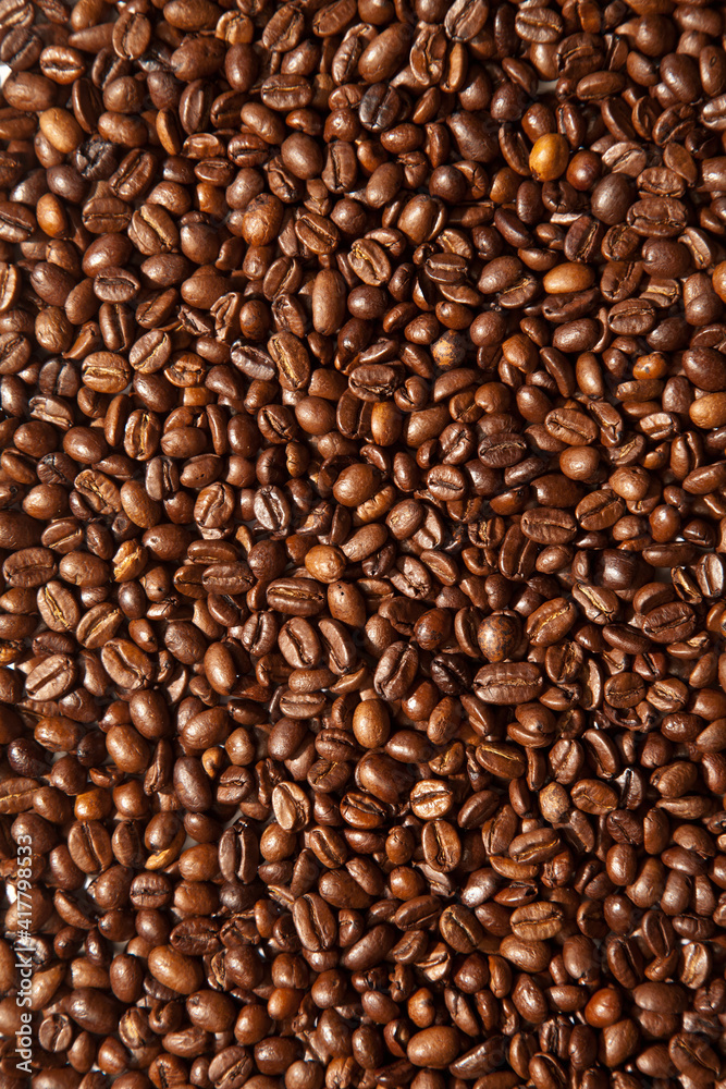 brown coffee, background texture, close-up brown coffee, background texture, close-up