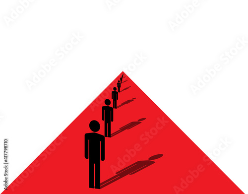 Social distance concept. So...
