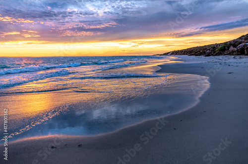 The Magical sunset of Perth s   Western Australian Beaches