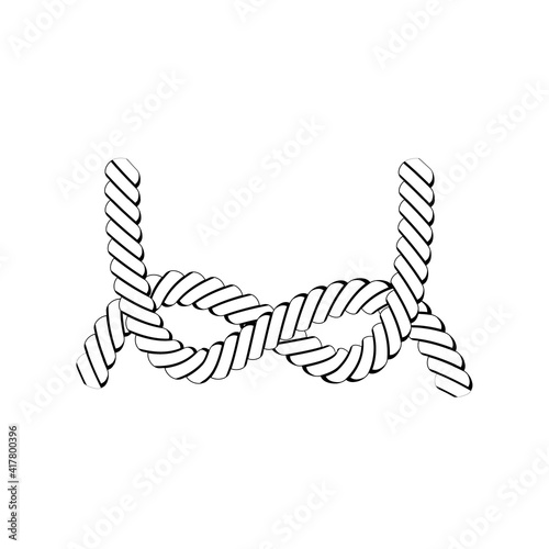 Nautical rope knots
