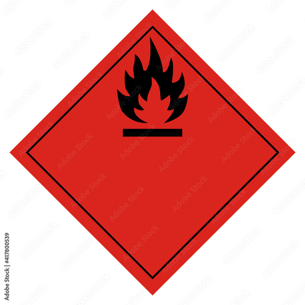 Flammable transport vector
