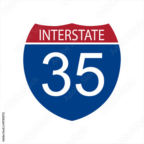 Interstate highway road
