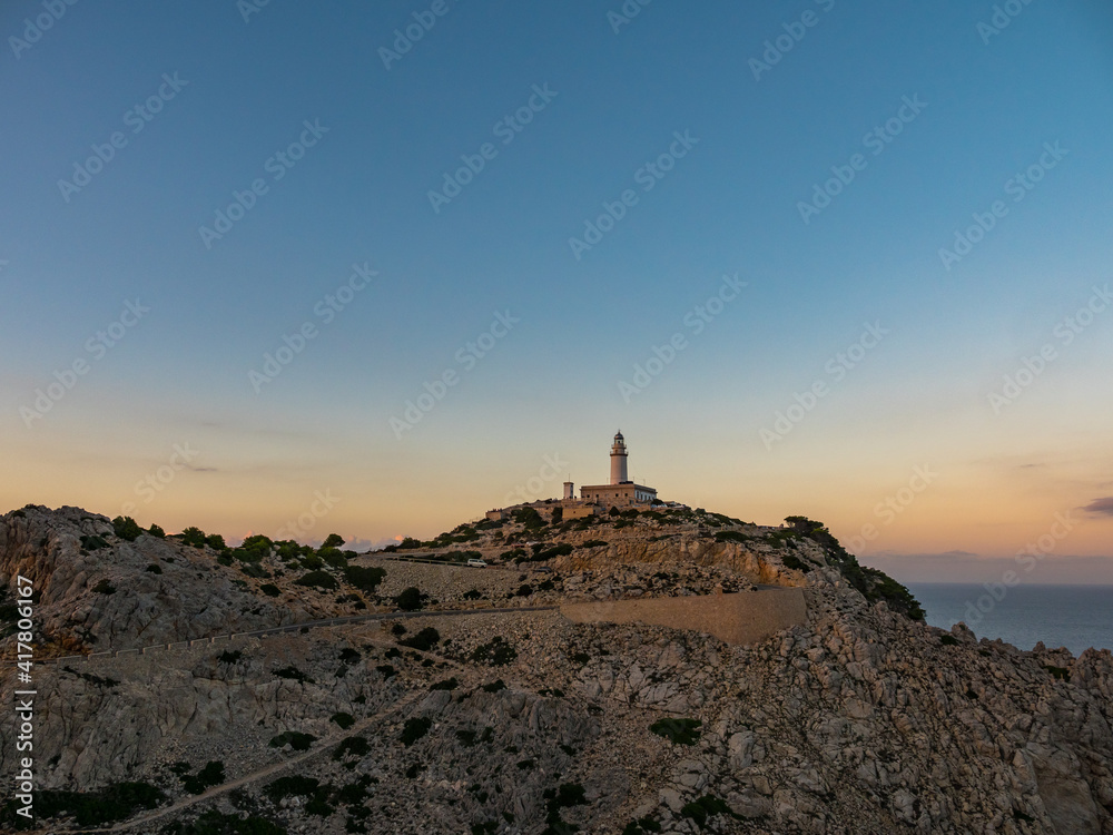 Fototapeta premium Sunset, formentor, majorca,balearics, spain