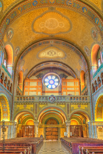 Szeged, Interior of the Cathedral, HDR Image © mehdi33300