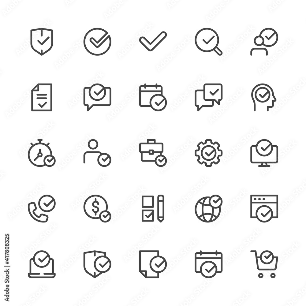 Approve, Accepted, Check Marks. Simple Interface Icons for Mobile Apps. Editable Stroke. 32x32 Pixel Perfect. Approve, Accepted, Check Marks. Simple Interface Icons for Mobile Apps. Editable Stroke. 32x32 Pixel Perfect.