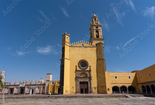 San Gabriel Friary Catholic church in Cholula, Mexico