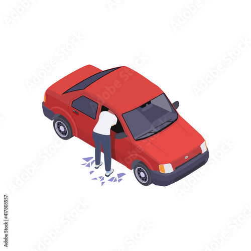 Car Window Robbery Composition