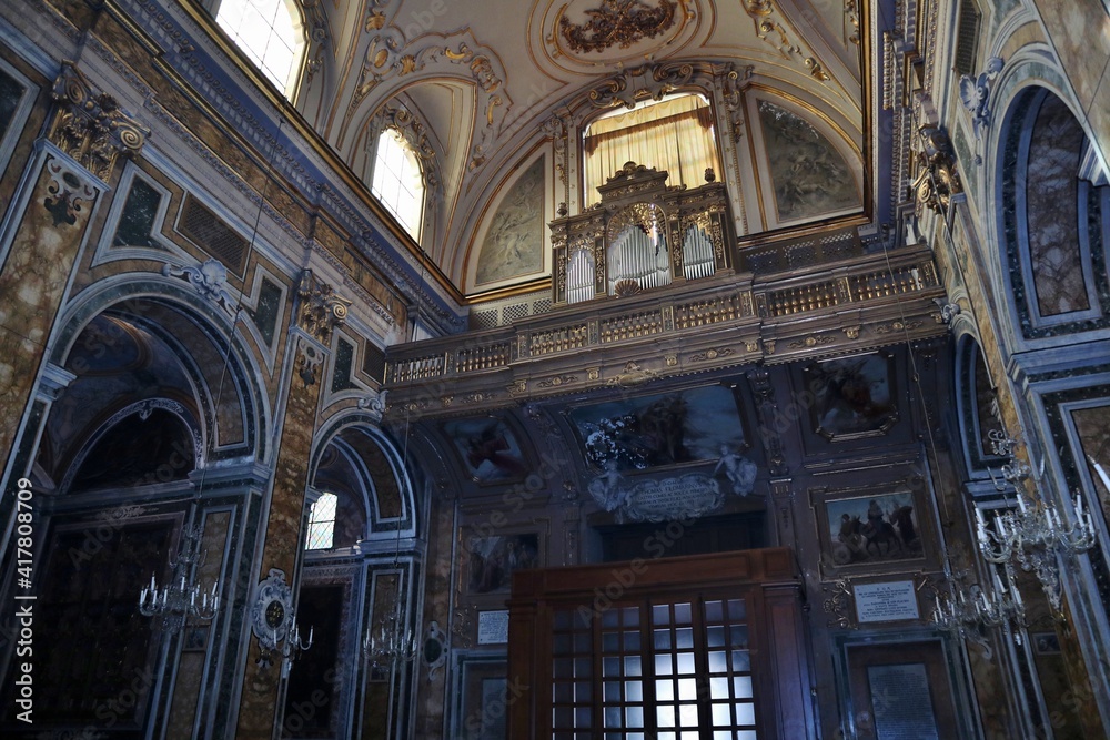 Napoli – Cantoria della Chiesa del Gesù Vecchio