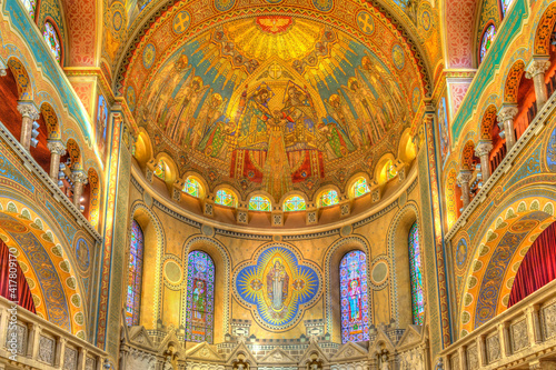 Szeged, Interior of the Cathedral, HDR Image