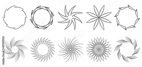Set of decorative frames. O...
