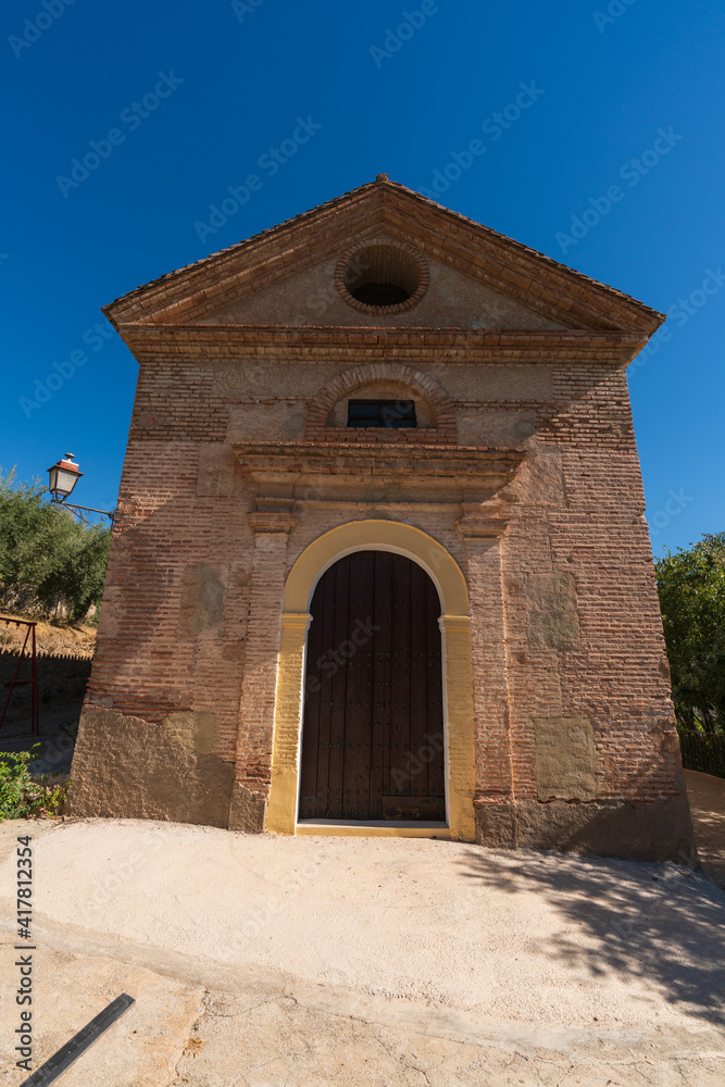entrance door of a church