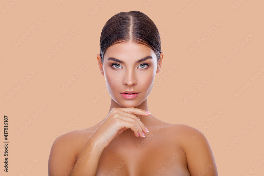 portrait of a woman. portrait of a woman.