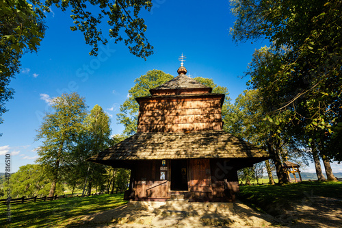 Orthodox church in Smolnik Bieszczady
