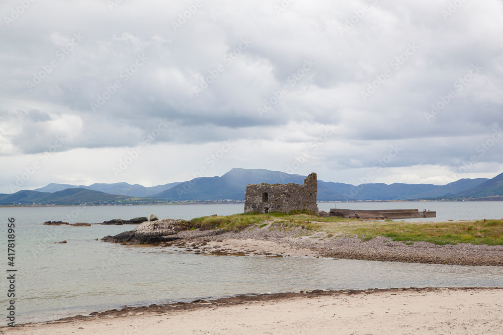 The ruins of the castle Ballinskelligs