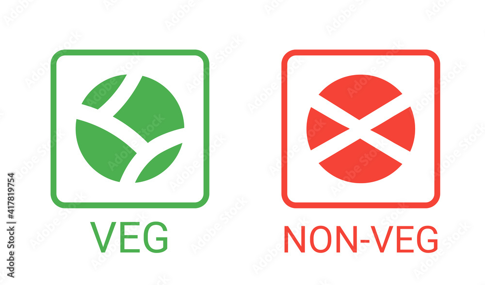 Download HD Big Image - Veg And Non Veg Logo Transparent PNG Image -  NicePNG.com