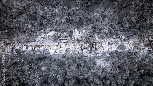 Dry Rocks in the Bohemia Paradise photo