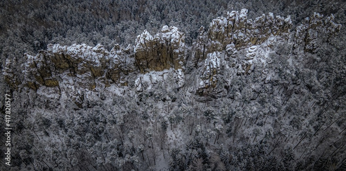 Dry Rocks in the Bohemia Paradise photo
