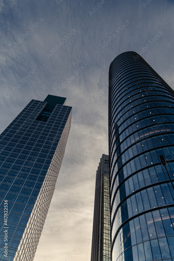 Obraz premium Skyscrapers in Puerto Madero, modern neighborhood, Buenos Aires, Argentina on December 10, 2018.