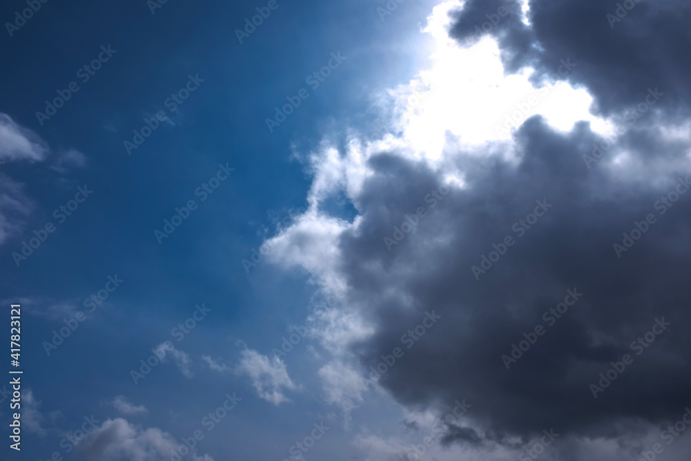 Obraz premium sun and clouds