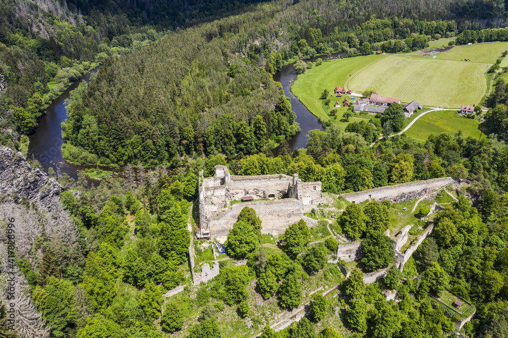 custom made wallpaper toronto digitalMaiden's Stone castle in the Czech Republic