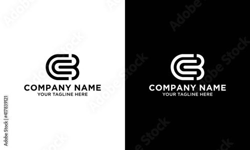 CCB Logo Branding Letter. Vector graphic design. Useful as app icon, alphabet combination, clip-art, and etc.