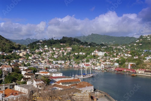 Carenage harbour, St. George's, Grenada, Windward Islands, West Indies, Caribbean, Central America