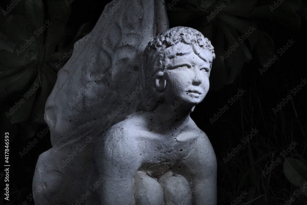 statue of angel statue of angel