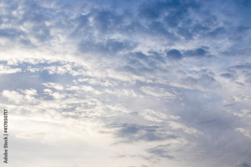 Dramatic sky with striking cloudscape