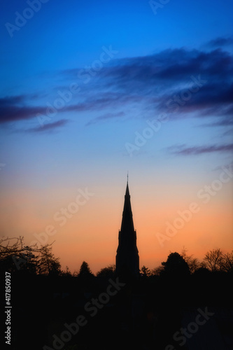 St. Davids Church Bell Tower, Naas, Kildare, Ireland © alan