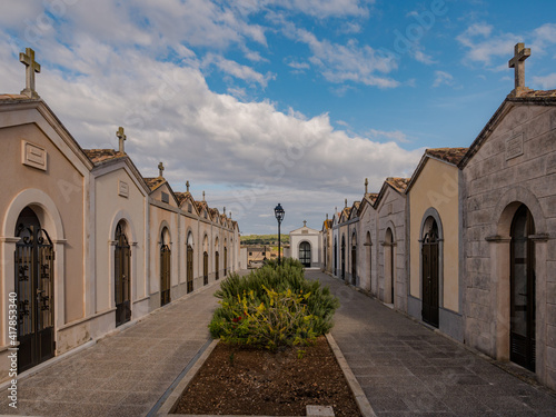 Cemetery,Petra, Mallorca, Spain