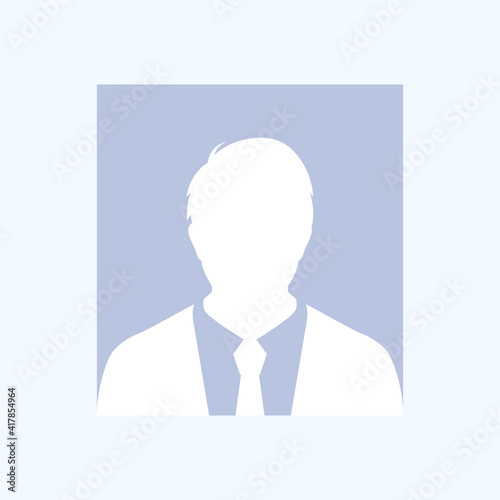 People character avatar template. Vector flat person illustration. 