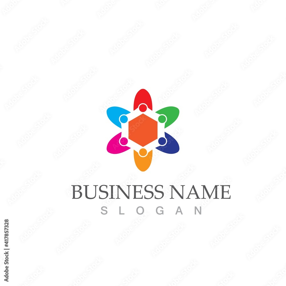 Community, network and social icon