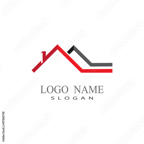 Real Estate , Property and Construction Logo design