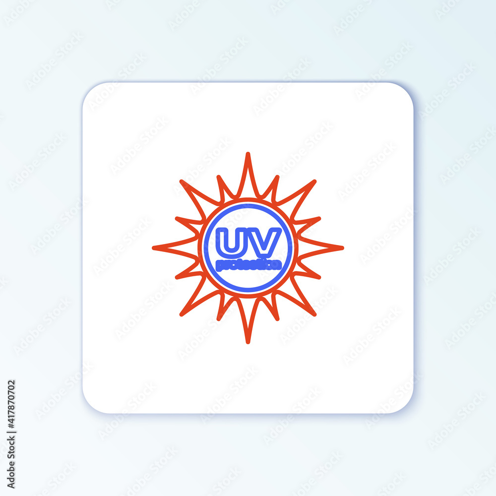 Line Laptop protected with shield icon isolated on white background. PC security, firewall technology, privacy safety. Colorful outline concept. Vector. Line Laptop protected with shield icon isolated on white background. PC security, firewall technology, privacy safety. Colorful outline concept. Vector.