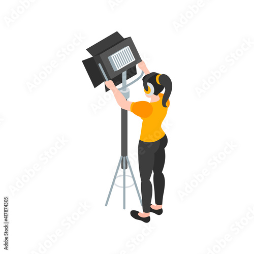 Lighting Film Assistant Composition
