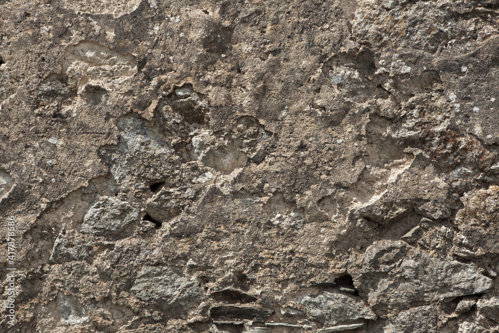Old wall with cracked plaster. Old wall with cracked plaster.