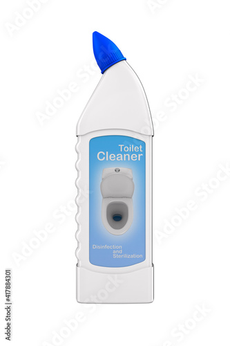 toilet bottle cleaner on wh...