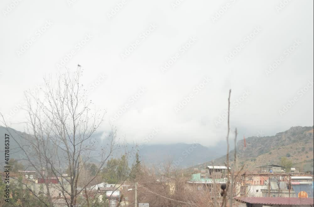 View of the city and mountain View of the city and mountain