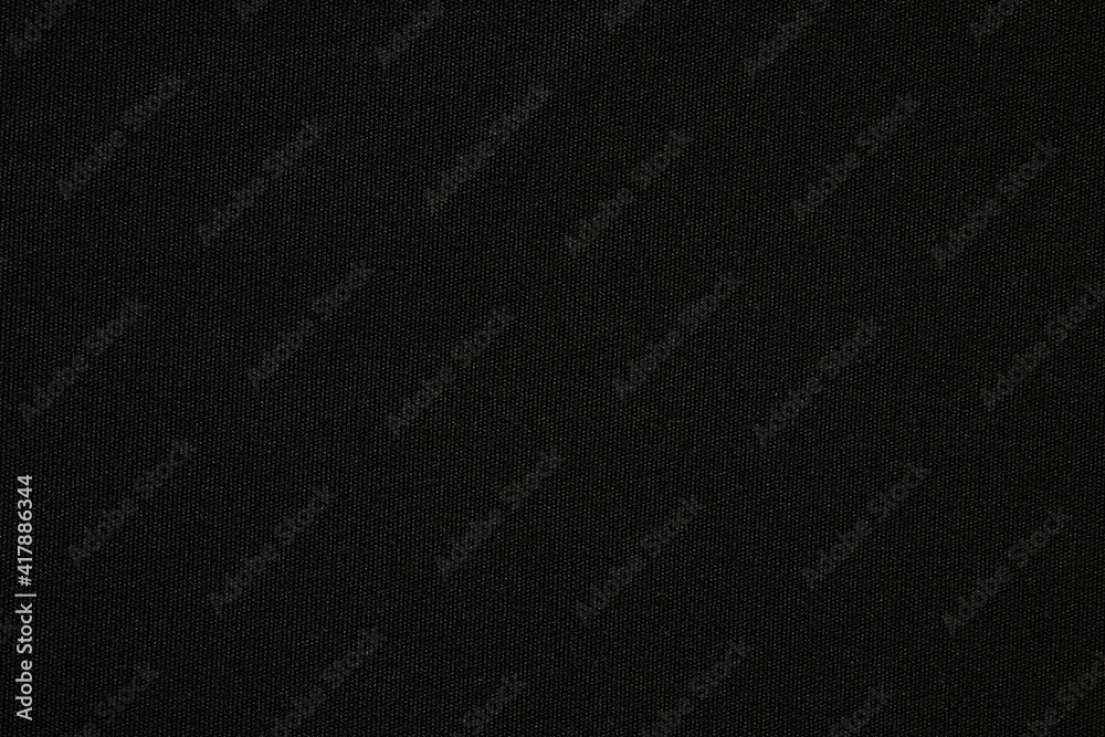Black fabric cloth texture pattern background